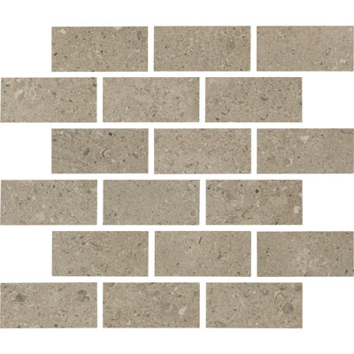 Carrelage mosaïque en porcelaine à joint brique 2 po x 4 po Itona (10 pièces par carton) (9,60 pieds carrés par carton)