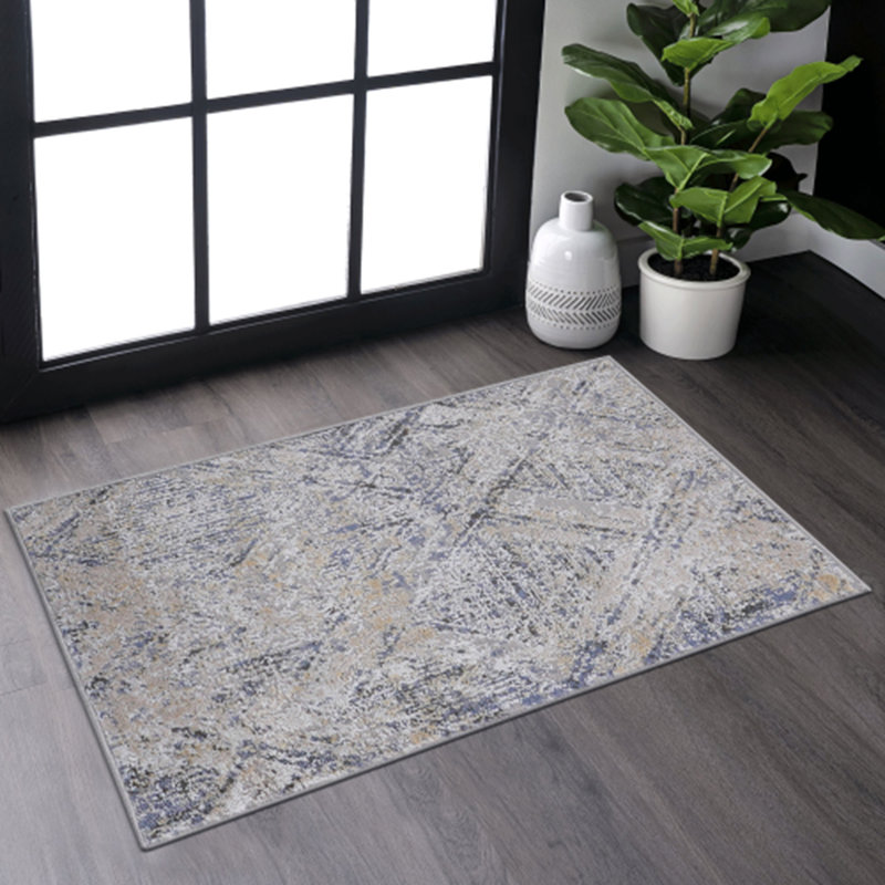 Tapis de salle à manger non-perdant pour la salle à manger, le bureau à domicile, le tapis élégant et résistant aux taches