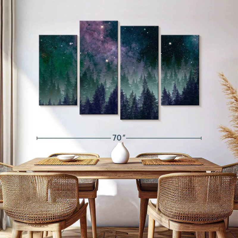 Forêt de galaxies d'Alvord, H 42 po x l 68 po