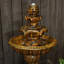 Fontaine solaire avec lumière Rueda-1149782785