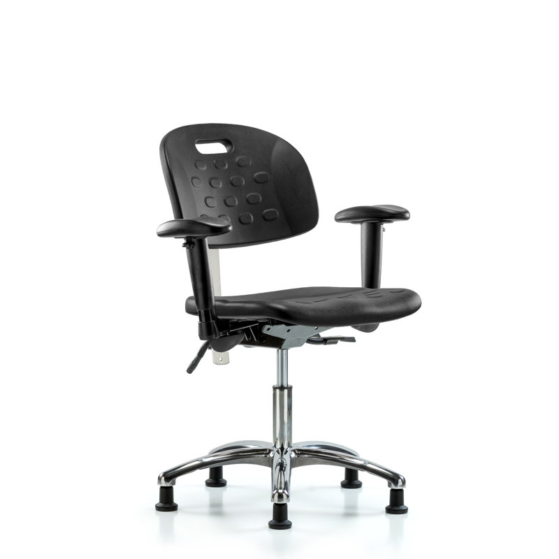 Casandra Task Chair, Glides, Included
