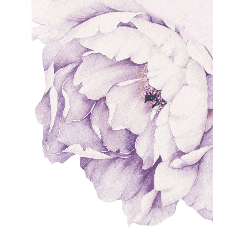 Plants & Flowers Non-Wall Damaging Accent, Mixed Lavender Purple