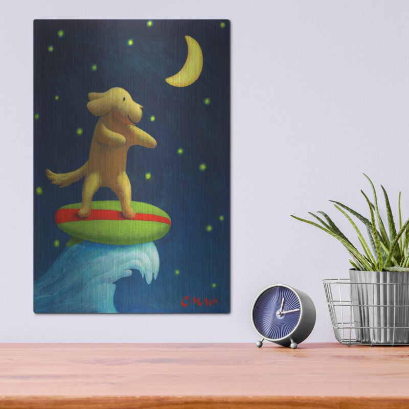" Night Rider " by Chris Miles, 16" H x 12" W