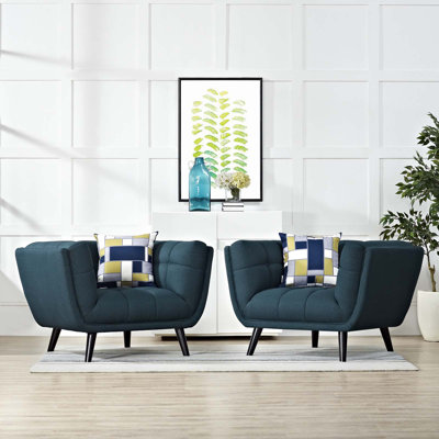 Ensemble de fauteuils rembourrés Modway Carson Carrington Karhula