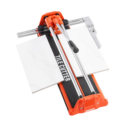 17-Inch Manual Tile Cutter with Double Rails & Tungsten Carbide Wheel for Ceramic, Porcelain & Polished Tiles