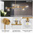 8-light Modern Chandelier Linear Chandelier  Bubble Chandelier For Dining Room And Kitchen