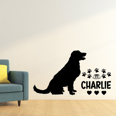 Dog wall decals, Grooming wall decor, Veterinary decals, Pet lover gift, Pet shop dog house wall vinyl decal, Pet wall vinyl decal  567DLU