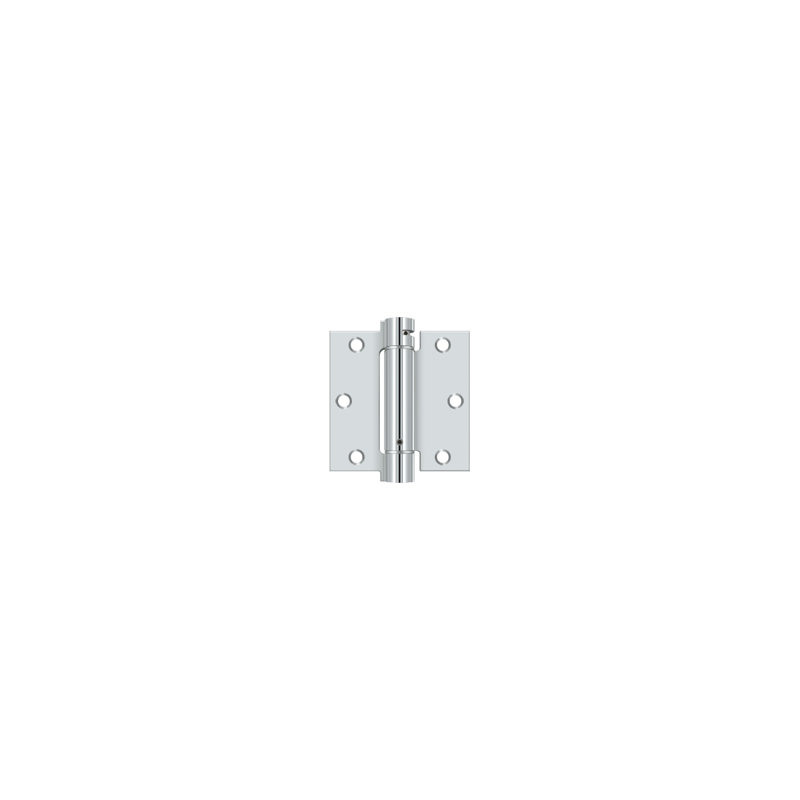 64'' x 64'' Steel Surface Mount Hinge, Polished Chrome