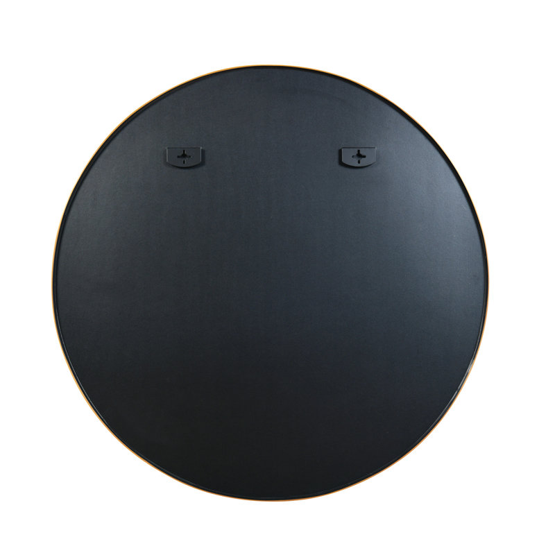 Veleer Mirror, Gold, 39" x 39"