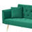  71" Velvet Convertible Loveseat Sofa with Adjustable Backrest & 2 Pillows-552533609