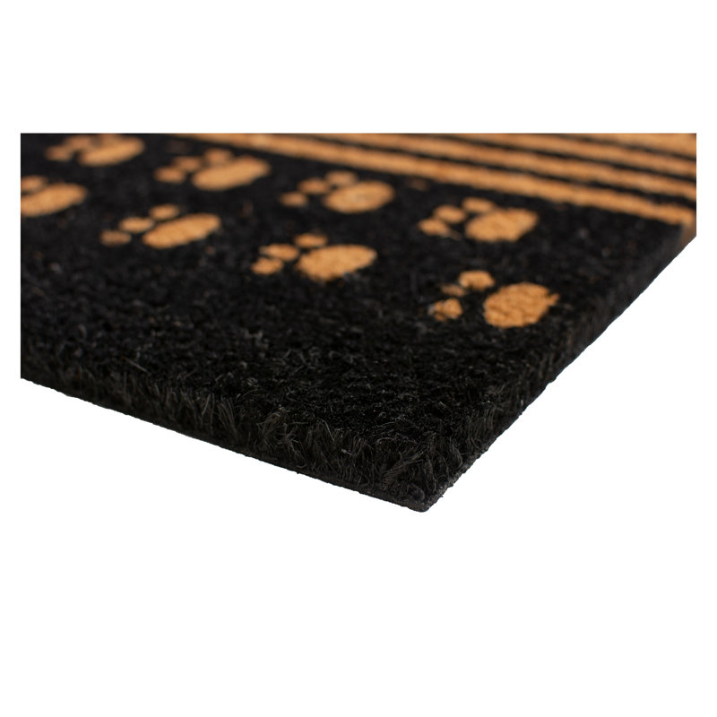 Tapis d'entrée antidérapant Hollis Man's Best Friend 29 po x 17 po, 2 pi x 3 pi