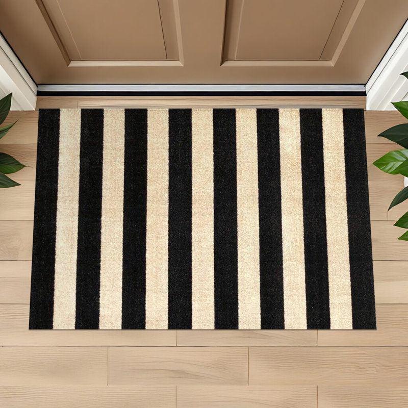 Tapis de sol Farmhouse, l 20 po x L 28 po, Noir