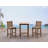 Avalon 3 Piece Bar Height Dining Set