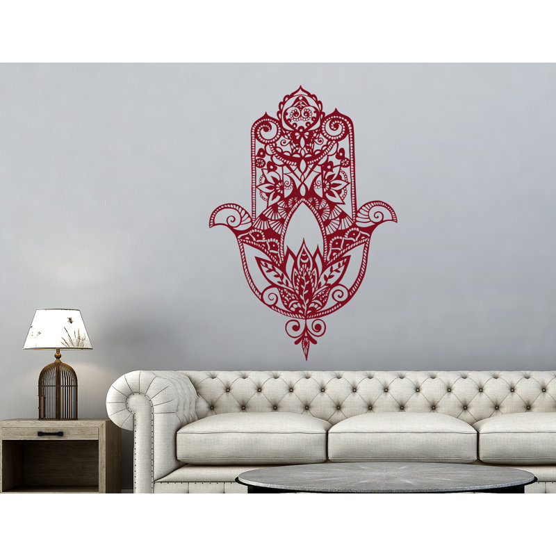 Abstract Non-Wall Damaging Wall Decal, Black, 28" H x 41" W