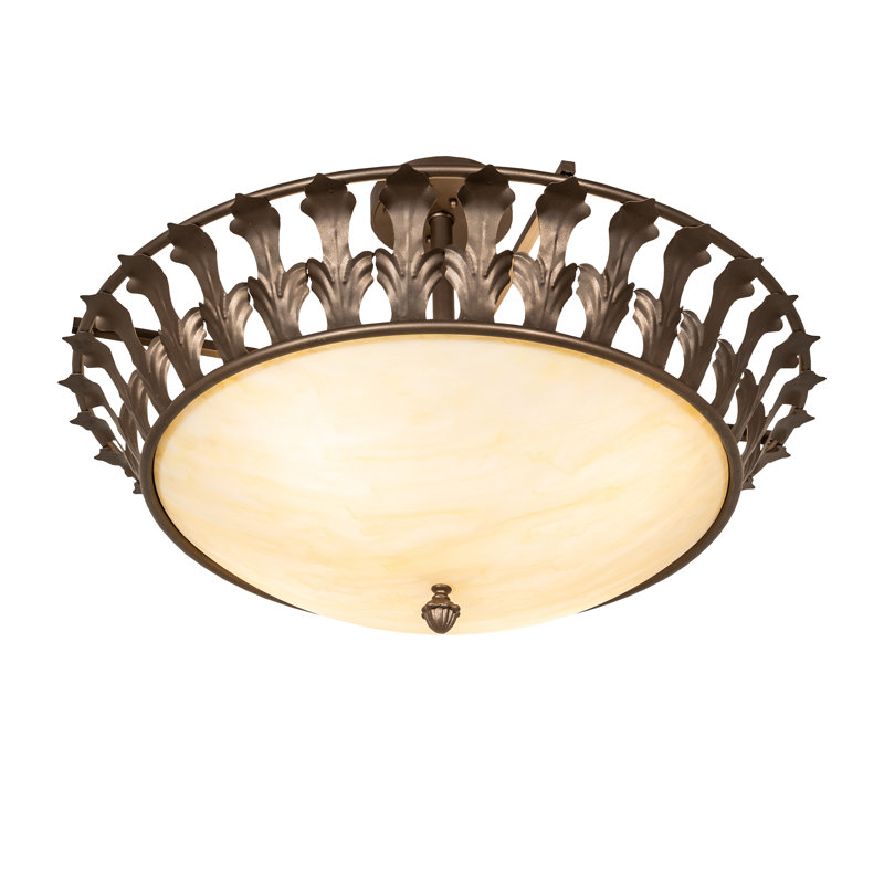 Hampton 4 - Light Semi Flush Mount