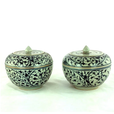 Bol décoratif en porcelaine 2 pièces St Philips