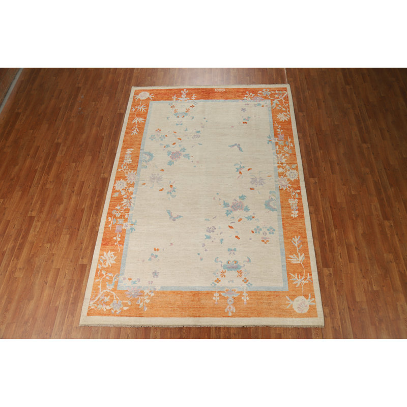 Tapis turc Art Deco Floral