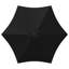 296 cm W X 296 cm D Balcony Parasol with Manual Lift-999693966