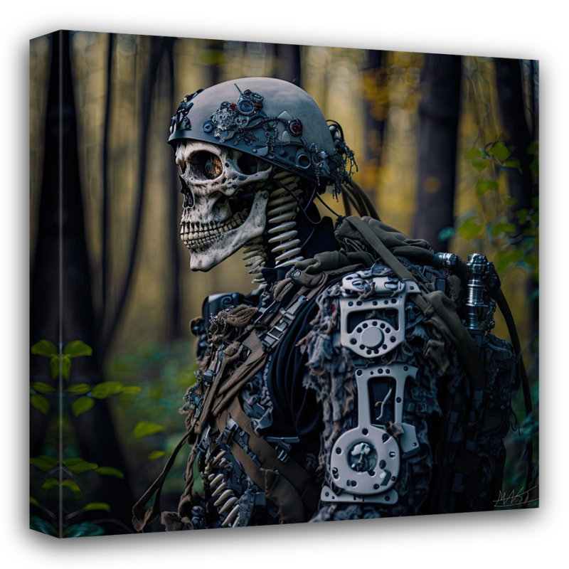 «Dibru Spoils of War IV», reproduction sur toile sans cadre, H 36 po x l 36 po x P 1,5 po