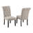 Apicella White Faux Marble Dining Set-1973448188-1957011243