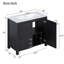 Organisateur de meuble-lavabo 36 po avec lavabo-155853957