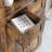 Tall Storage Cabinet with 2 Large Drawers & Adjustable Shelf, Rustic Brown Finish for Versatile Home Organization-2081072465