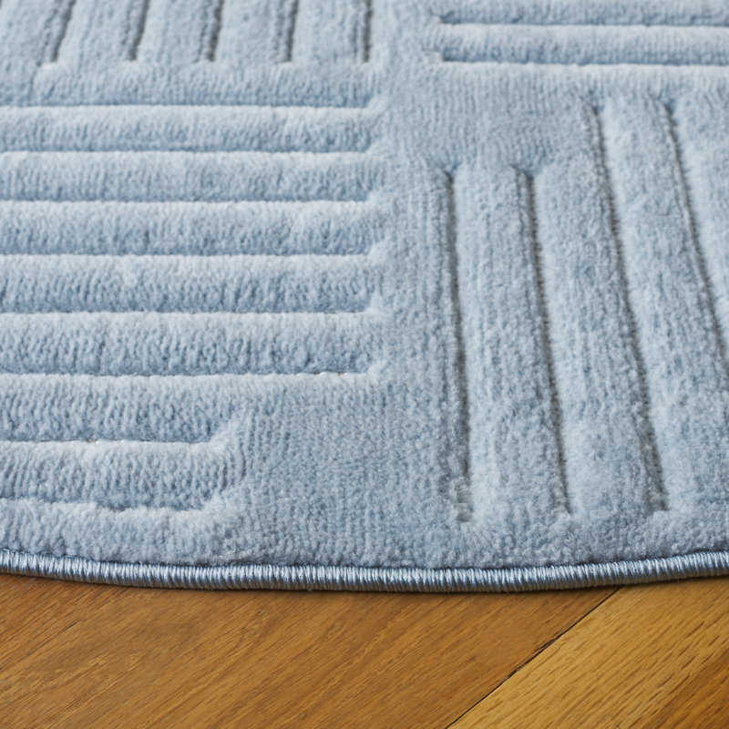 Tapis bleu Selena 678, Rond 6 pi 7 po