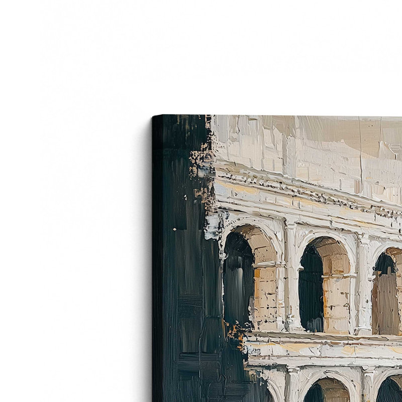 Roman Colosseum Light, H 12 po x l 18 po, Toile tendue, Ne s’applique pas