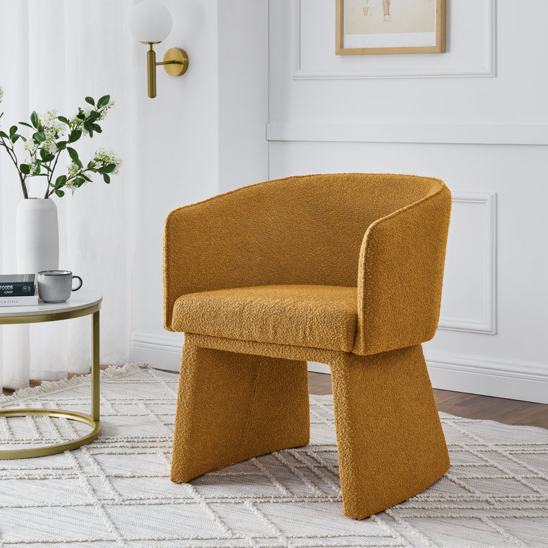 Chaise moderne et simple de style moderne, Brun