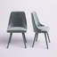 Chaise d'appoint en velours Milani-651333661