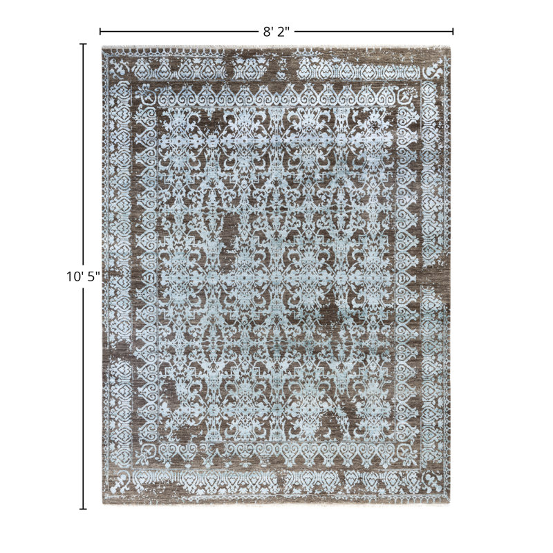 Odom One-of-a-Kind 8' 2" X 10' 5" Area Rug Brown