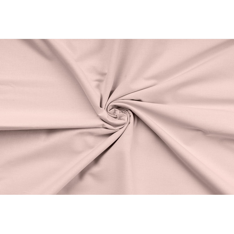 Luxury Ranforce Quilt Cover Set, 100% Cotton, Dusty Rose | Duvet Cover 94.5 x 86.6 inches, 2 Pillowcases 23.6 x 23.6 inches | 155 Thread Count, Button Closure, Machine Washable at 30°C | Soft & Elegant Bedding