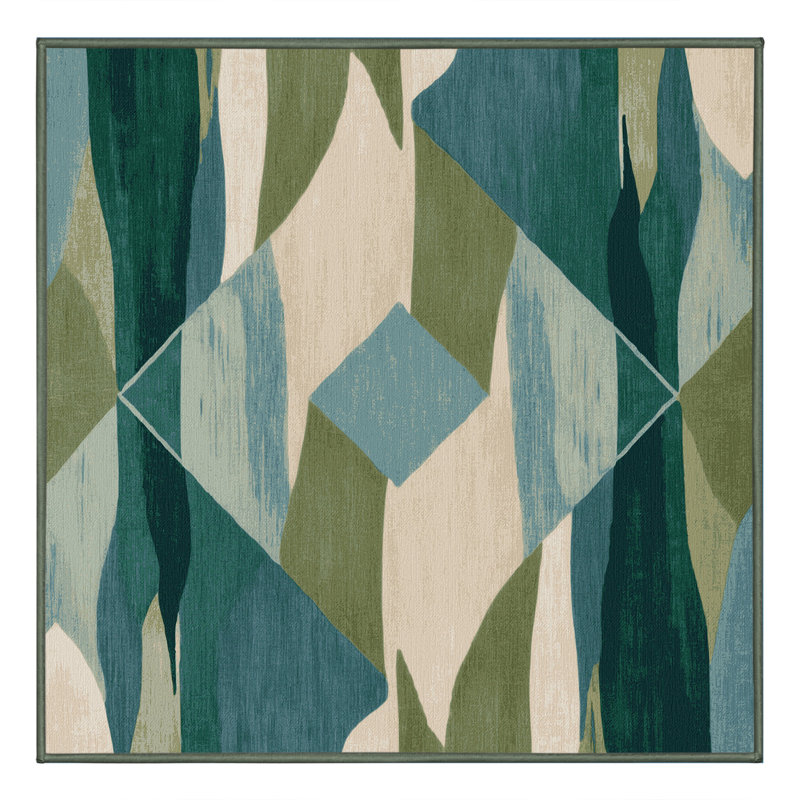 Twilight Embers Rug, Square 5'