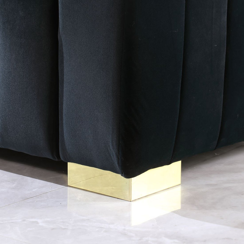 62.6 " Velvet Loveseat