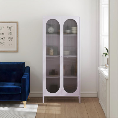 2-Door Accent Cabinet With Adjustable Shelf