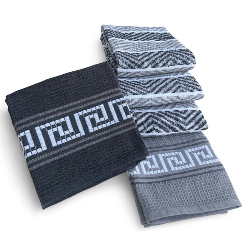 Tea Towel Kitchen Towel, Grey