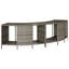 Vidaxl Hot Tub Surround Grey Poly Rattan And Solid Wood Acacia-125169243