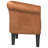 Leflar Faux Leather Barrel Chair-1449670669