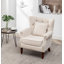 Jacquelyn 73.66Cm Wide Tufted Polyester Wingback Chair-1067807776