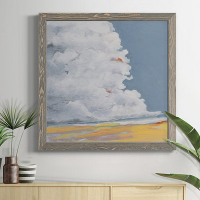 " WHITE CLOUDS BLUE SKY I "