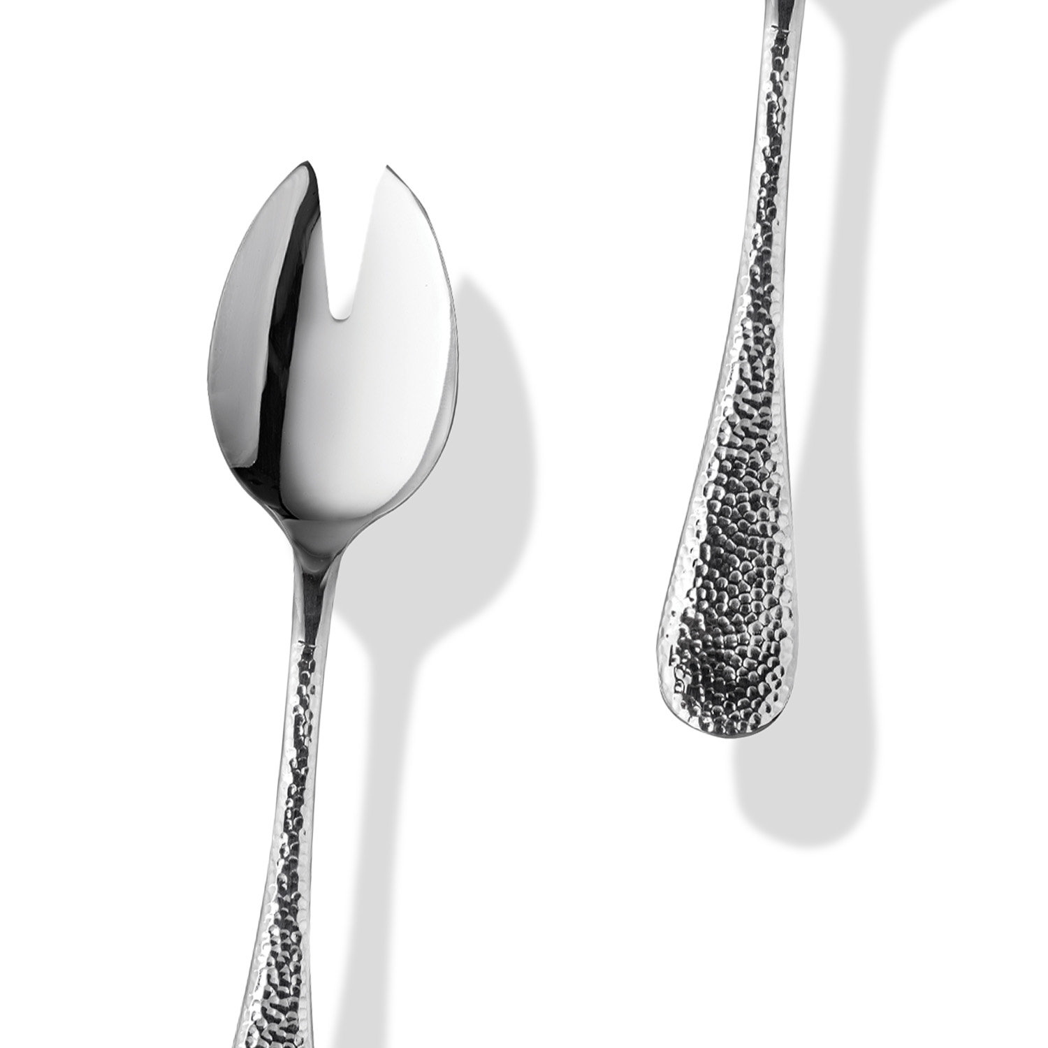 Epoque Stainless Steel Salad Servers, Silver