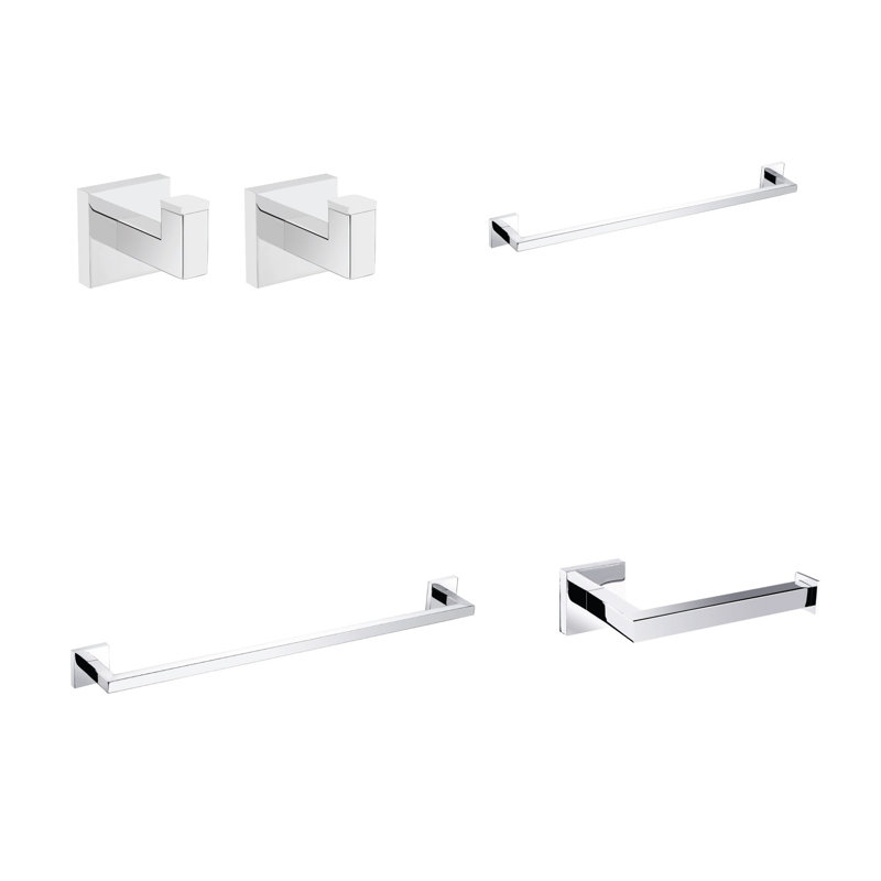 Ensemble de quincaillerie de salle de bain 5 pièces modern Lum