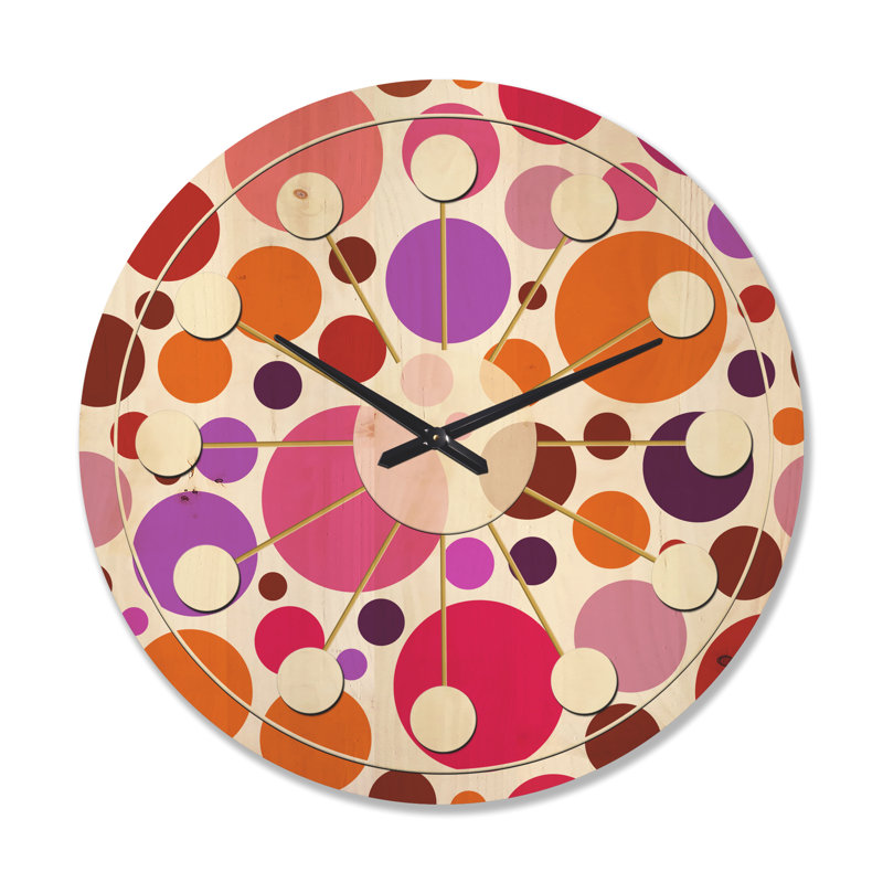 Solid Wood Wall Clock, Extra Large