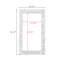 Miroir pleine grandeur rectangulaire en bois massif-2075756838