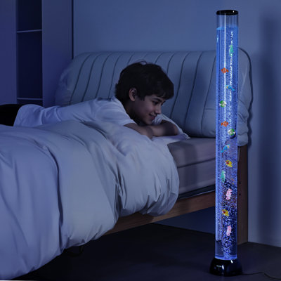Bubble Tube Lamp 16 Colour Sensory Aquarium Lamp for Relief Calming