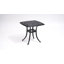 Damisha Cast Aluminum Square 21'' L x 21'' W Outdoor Bistro Table with Umbrella Hole