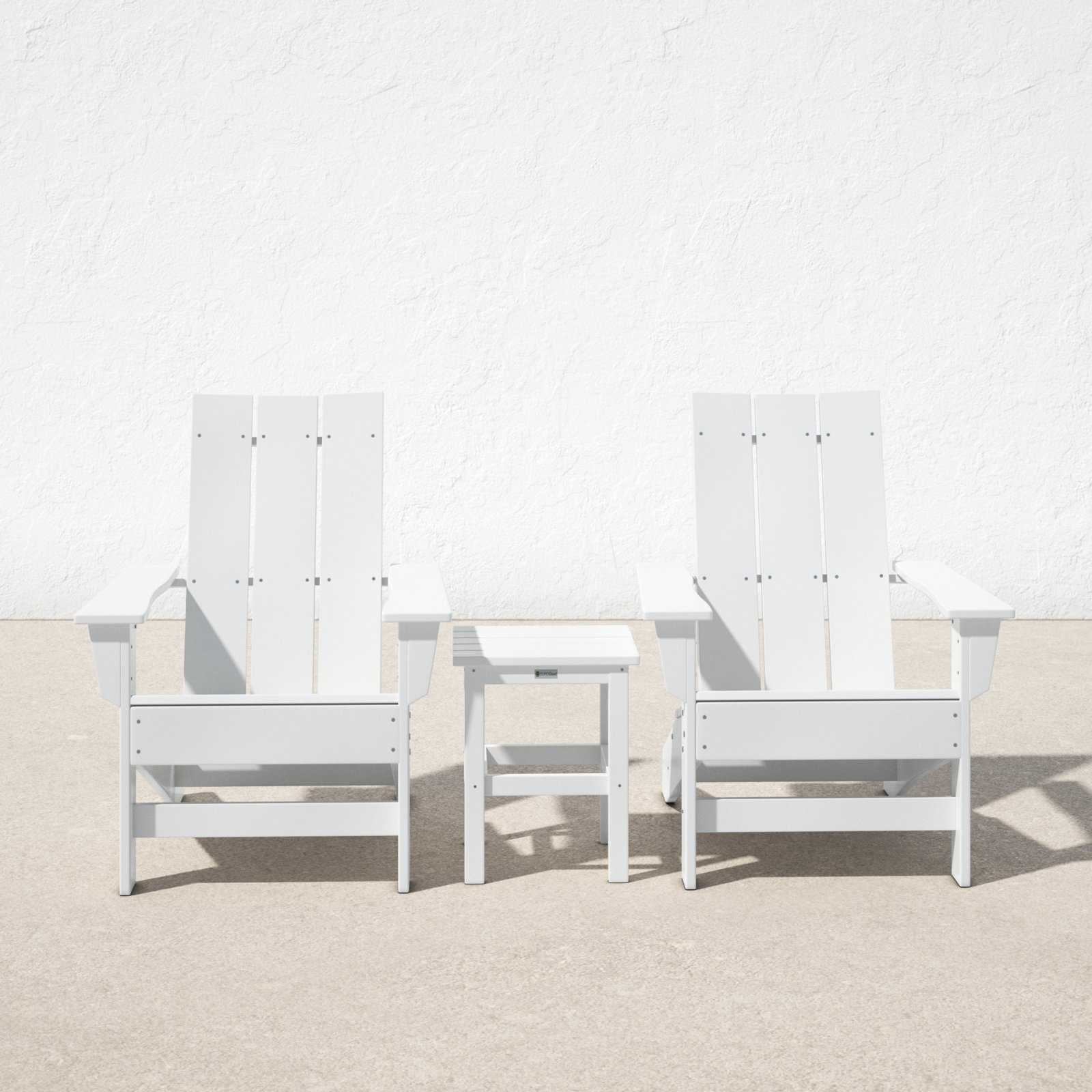 Ratcliff 3 Piece Seating Group, White
