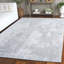 Tapis gris clair / gris en laine / coton touffeté à la main Xaylee-1052083722