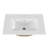 24-Inch Bathroom Ceramic Vanity Sink Tops