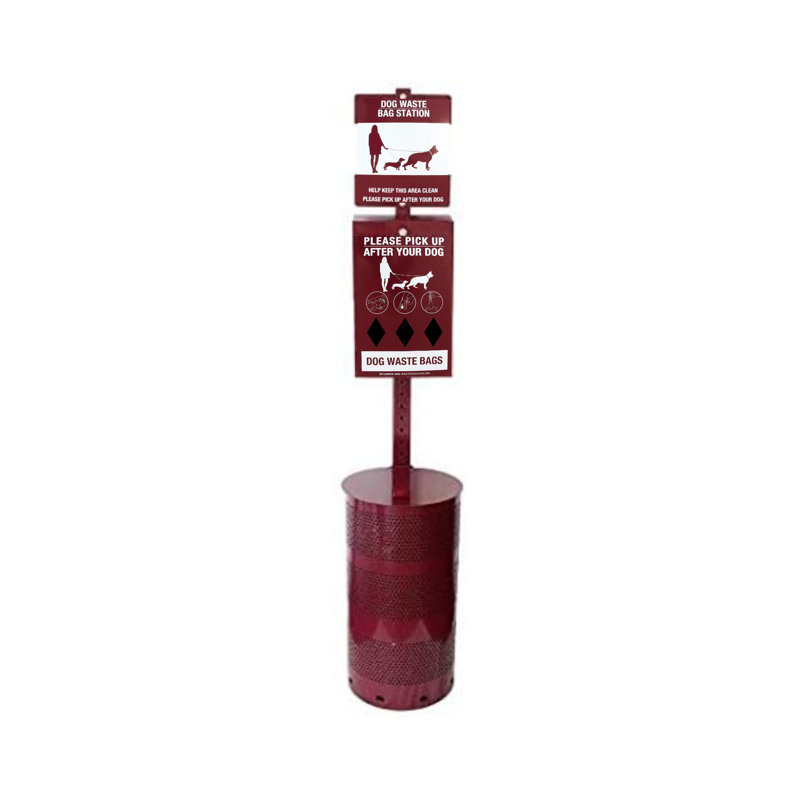 Aluminum Open Waste Basket - 3 Gallons